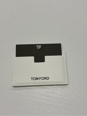 New Tom Ford Pocket Mirror With Card Case White - GWP From TF Beauty